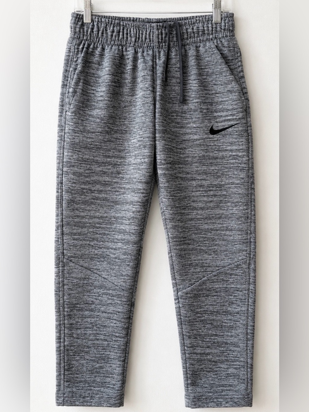 Nike Youth Size Small Gray Dri-FIT Athletic Joggers